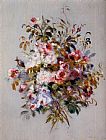 A Bouquet Of Roses by Pierre Auguste Renoir